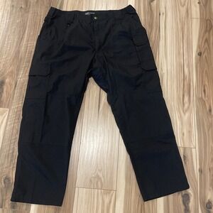 74273 5.11 Tactical Mens Regular Fit Taclite Ripstop Cargo Pants 40 X 30 Black